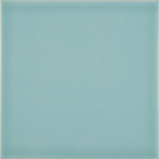 Cursive in Soft Teal 6"x6"