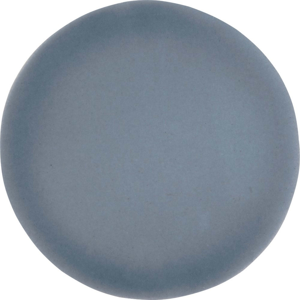 Cursive in Old Denim Mosaic 4"x4" Circle Tile