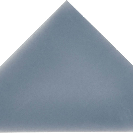 Cursive in Old Denim Mosaic 6"x6" Triangle