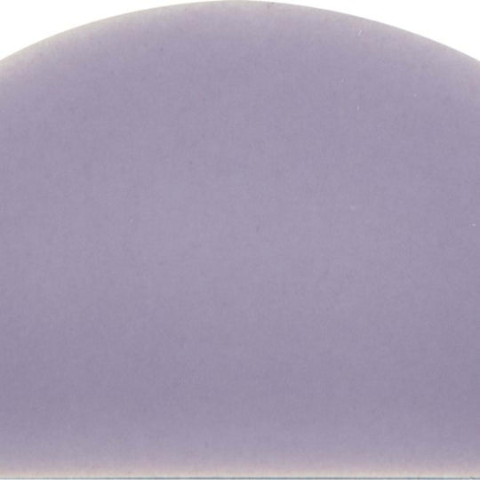 Cursive in Iris Mosaic 2"x4" Demilune