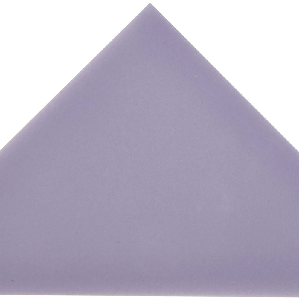 Cursive in Iris Mosaic 6"x6" Triangle Tile