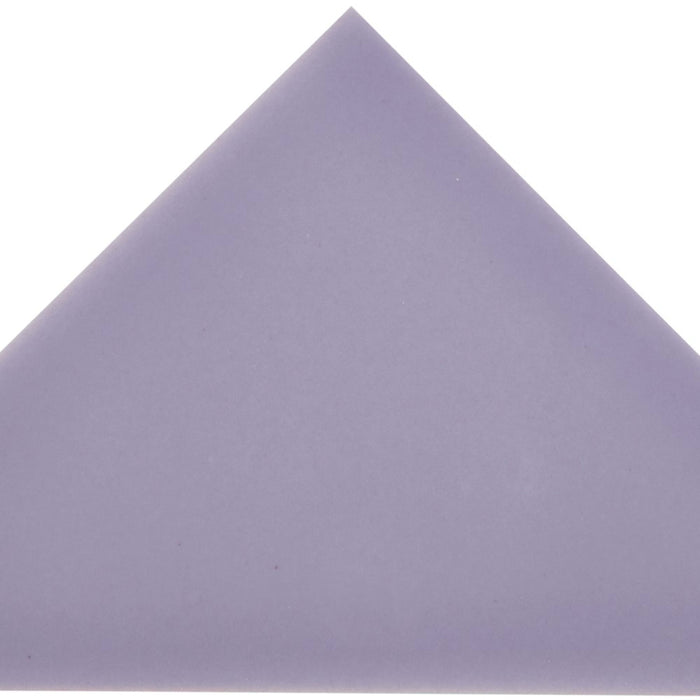 Cursive in Iris Mosaic 6"x6" Triangle Tile