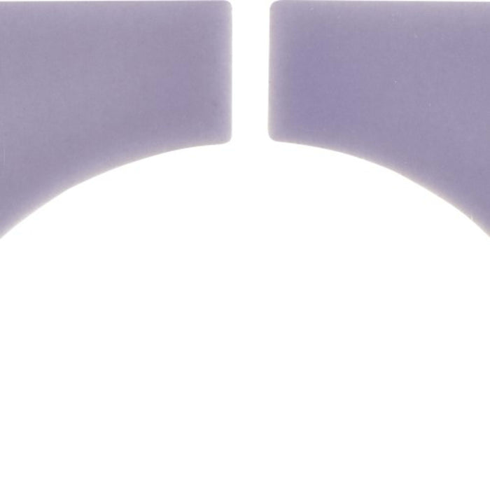 Cursive in Iris Mosaic 3"x6" 2-Corner Tile