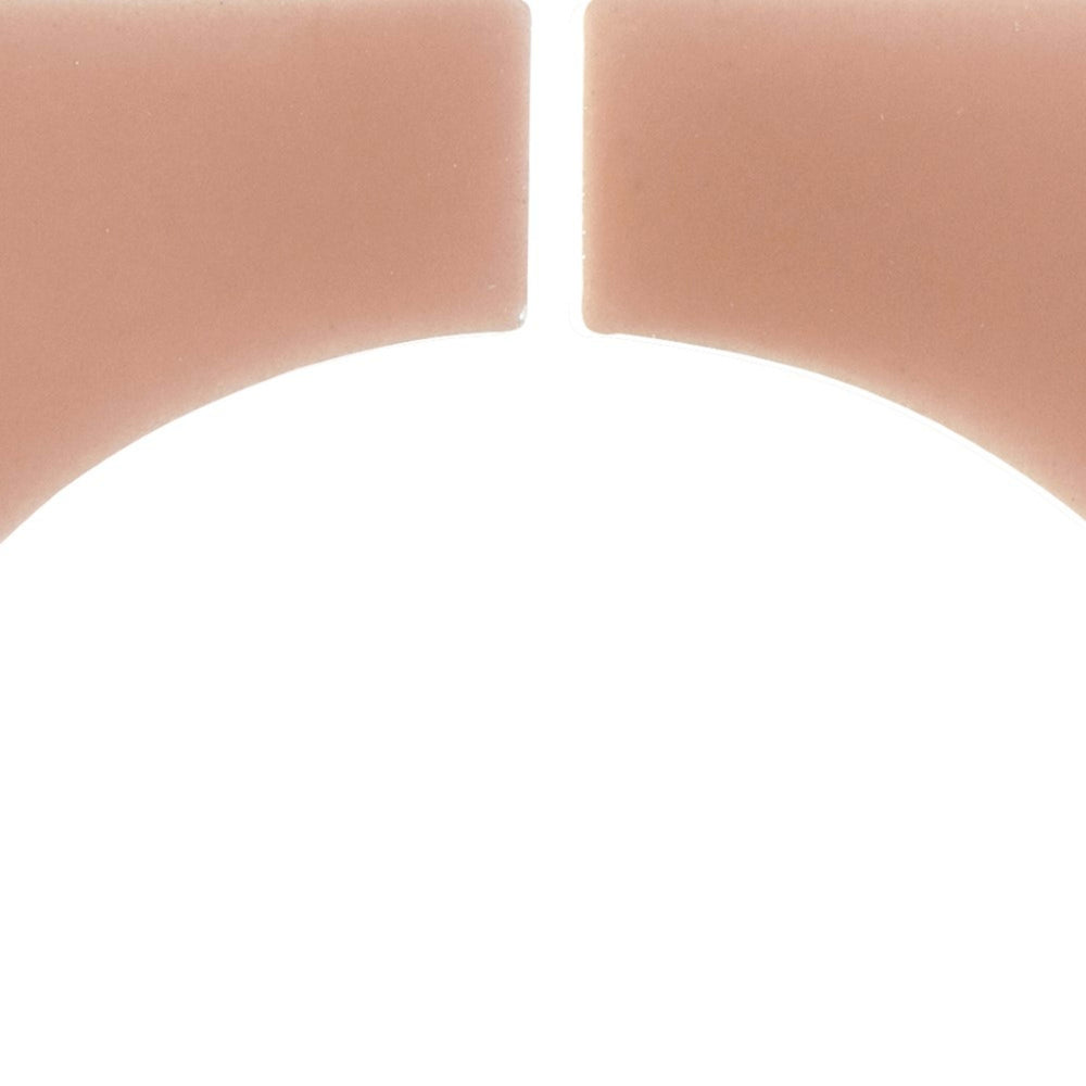 Cursive in Rose Gold Mosaic 3"x6" 2-Corner Tile