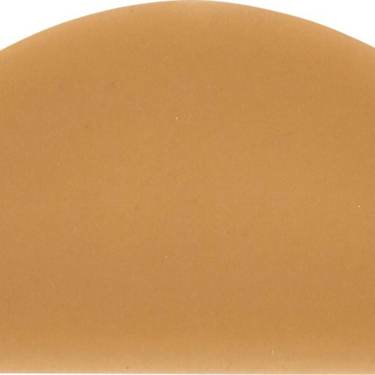 Cursive in Goldenrod Mosaic 2"x4" Demilune