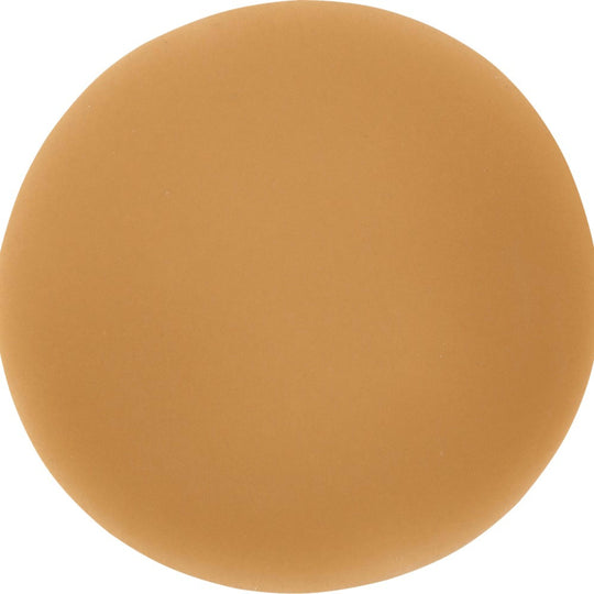 Cursive in Goldenrod Mosaic 4"x4" Circle