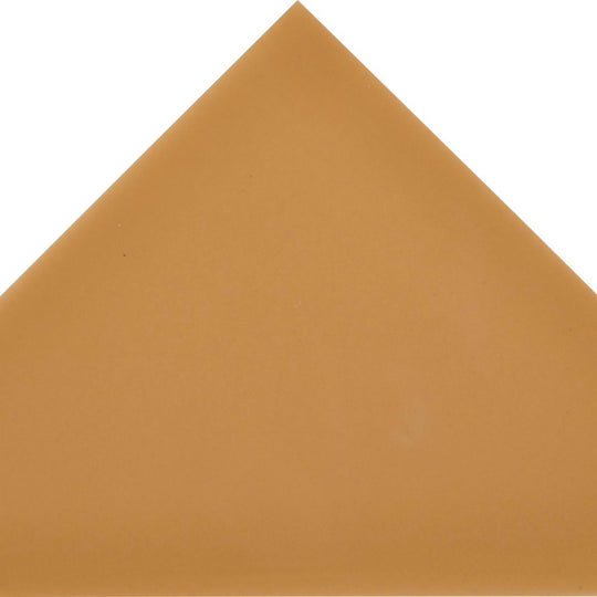 Cursive in Goldenrod Mosaic 6"x6" Triangle