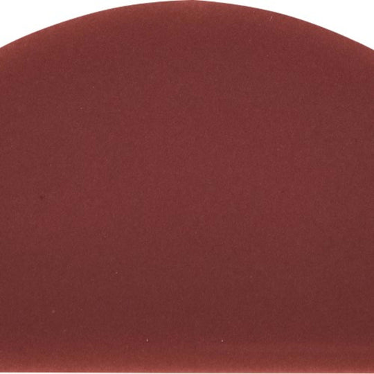 Cursive in Oxblood Mosaic 2"x4" Demilune