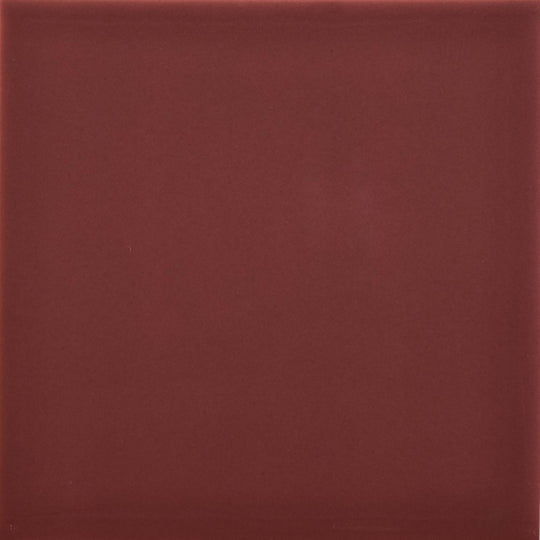 Cursive in Oxblood 6"x6"