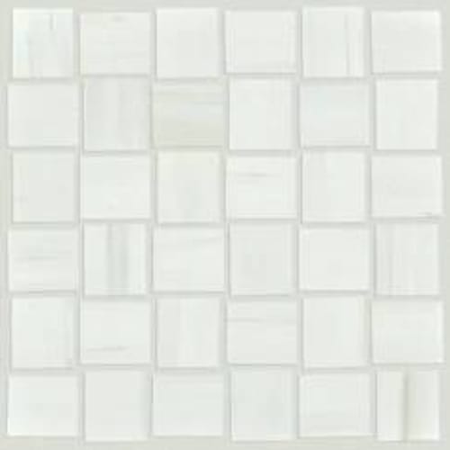 CASINO BASKETWEAVE MOSAIC MATT in Bianco