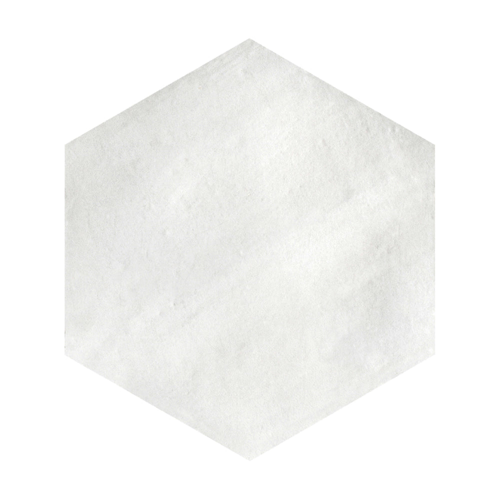 Casablanca in Cloud Hex Solid Tile