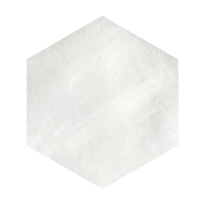 Casablanca in Cloud Hex Solid Tile