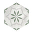 Casablanca in Emerald Hex Deco Tile