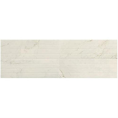 Classentino Marble in Palazzo White Bold - 8x24 Tile