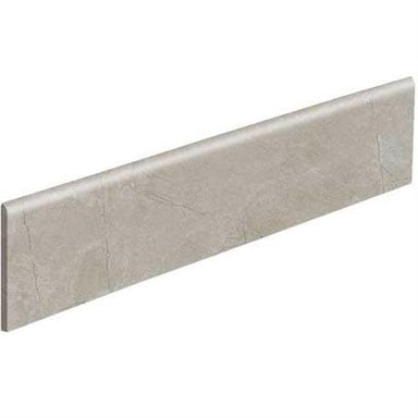 Classentino Marble in Coliseum Gray Polished Bullnose - 3x24 Tile