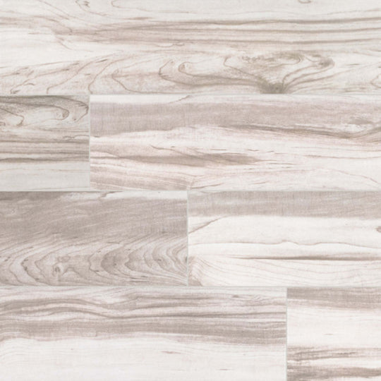 Carolina Timber II in White 6x36