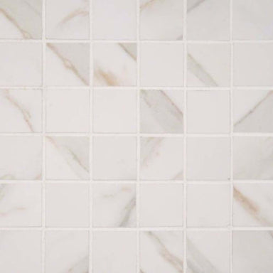 Pietra in Calacatta-2x2-Mosaic Tile