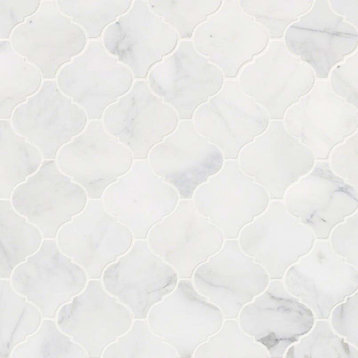 Calacatta Cressa in Calacatta Cressa Arabesque Tile Natural Stone