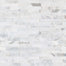 Calacatta Cressa in Calacatta Cressa Interlocking 3d Peel And Stick Natural Stone