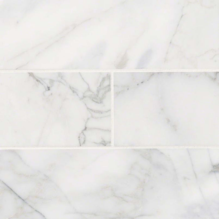 Calacatta Cressa in Calacatta Cressa Marble Subway Tile 4x12 Natural Stone