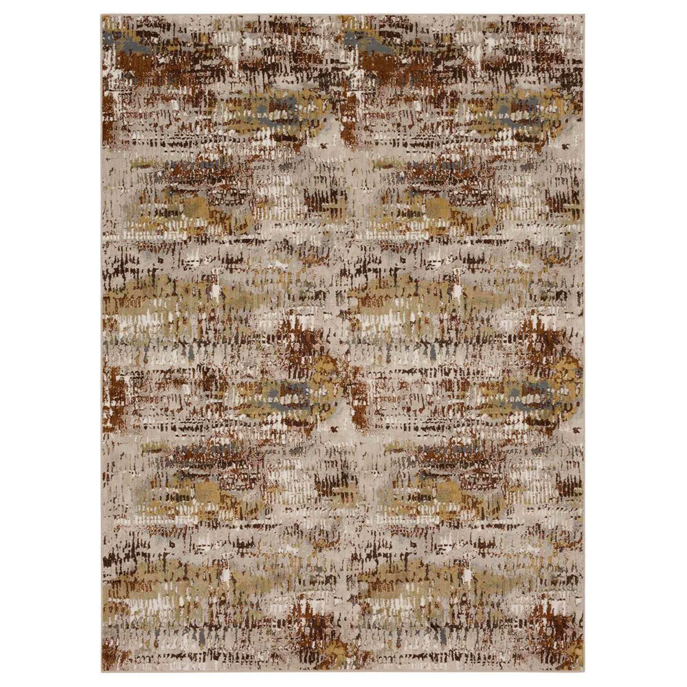 Caliente Rust in Rust 5'3"x7'10" Area Rugs