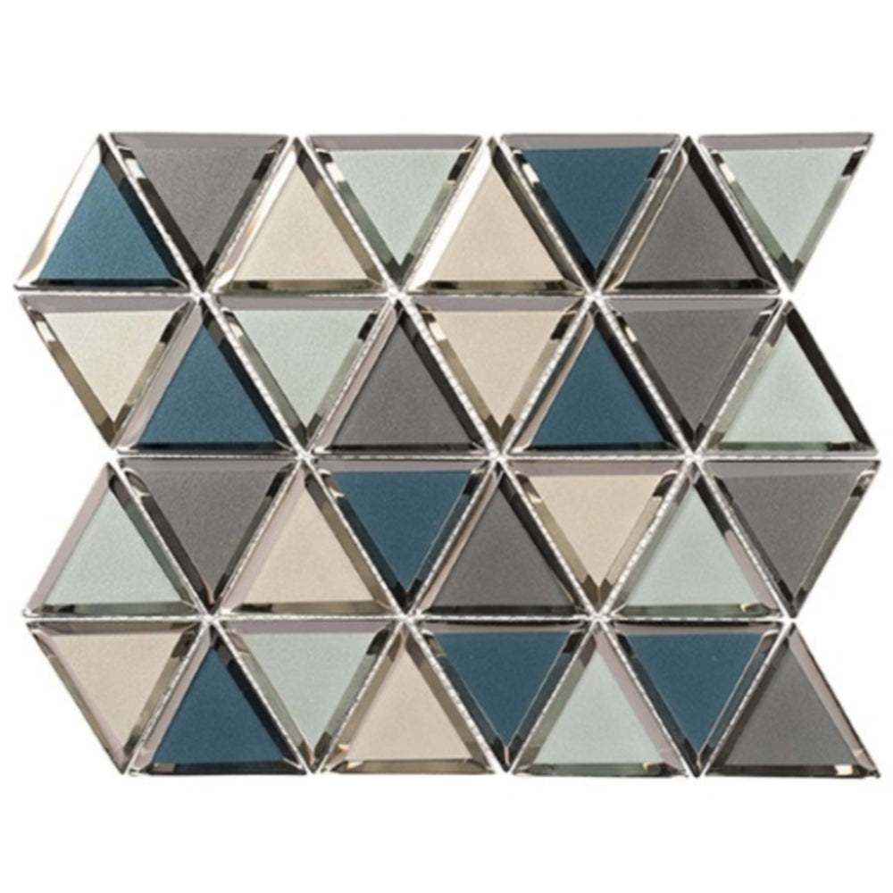 Pinwheel Collection in Carnival Spin Glass Tile