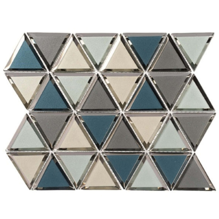 Pinwheel Collection in Carnival Spin Glass Tile