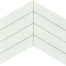 Concept in White Chevron Glass Tile