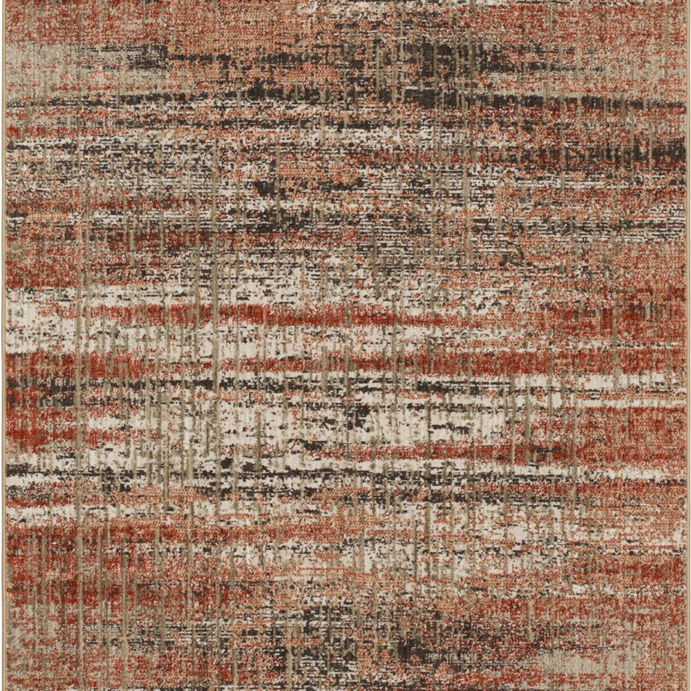 Craquelure Ginger in Ginger Area Rugs