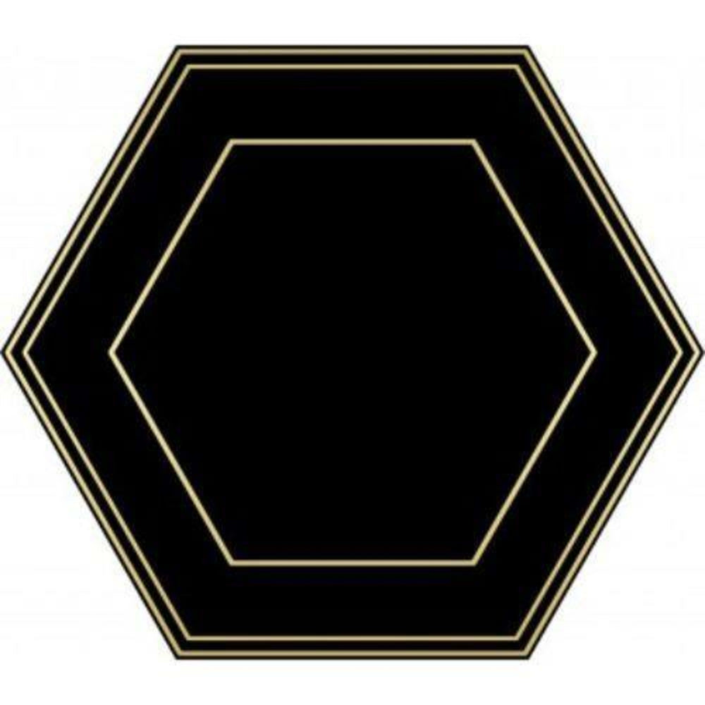 Hexaline in Comb Black Tile