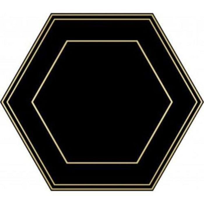 Hexaline in Comb Black Tile