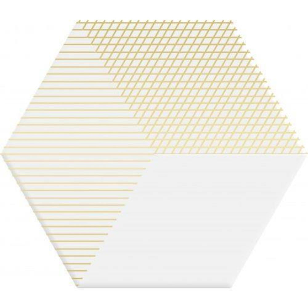 Hexaline in Mix White Tile