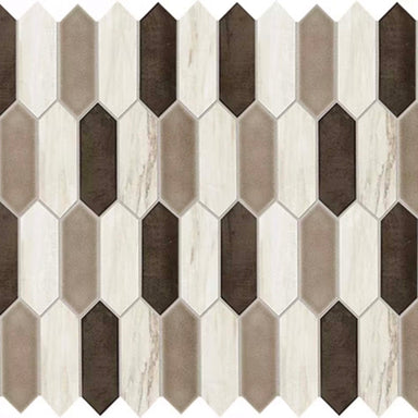 Fonte in Pier White Blend Picket Natural Stone