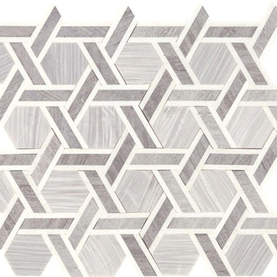 Fonte in Nautical Grey Blend Rotating Hexagon