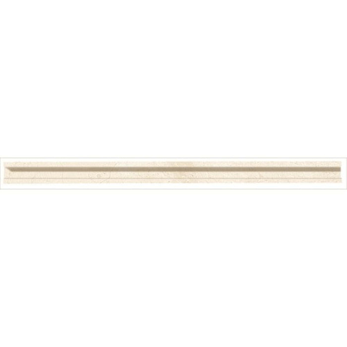 Marble Collection in Latte Decorative Honed .75x12 Natural Stone