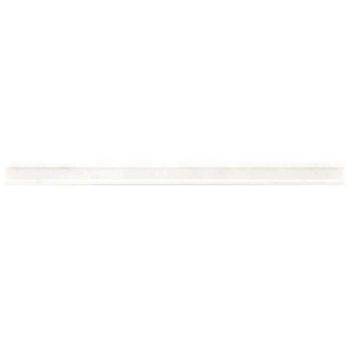 Marble Collection in Empyrean Ice Decorative .75x12 Polished Natural Stone