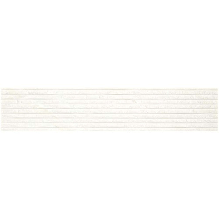 Marble Collection in Empyrean Ice 8x36 Polished Natural Stone