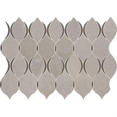 Predella in Meta Silver Blend Mosaic (Modern Lantern) - 11x7 Tile