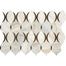Predella in Lumen White Blend Mosaic (Modern Lantern) - 11x7 Tile
