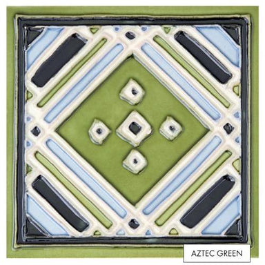 Deco Tile in Aztec Green Tile