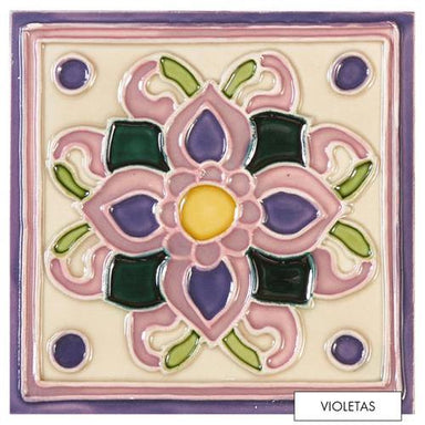 Deco Tile in Violetas Tile