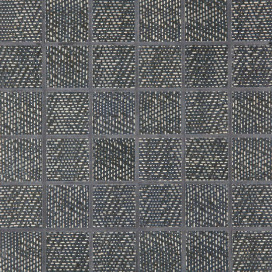 Digital Art in Denim 2x2 Mosaic