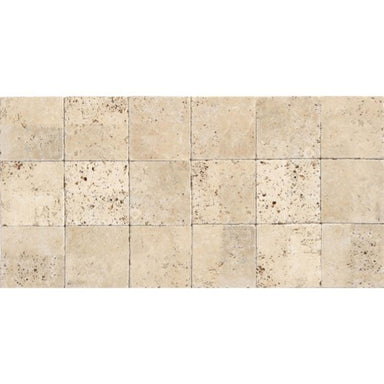 Travertine Collection in Ivory Classico 4x4 Natural Stone