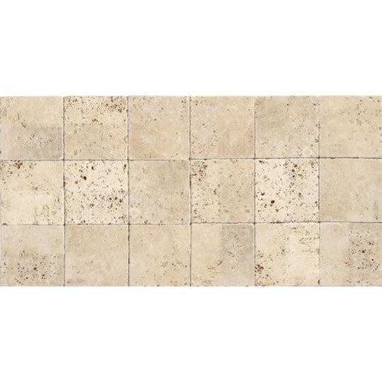Travertine Collection in Ivory Classico 6x6