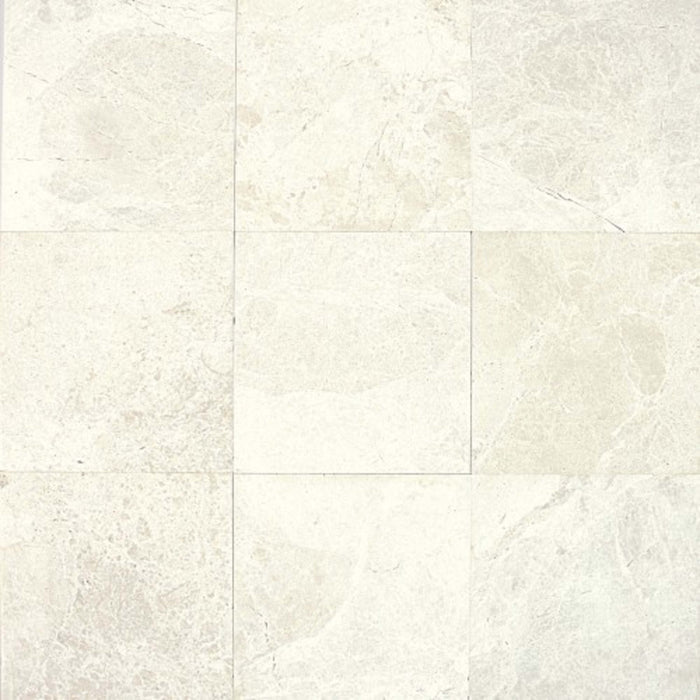 Marble Collection in White Cliffs 12x12 Polished Natural Stone