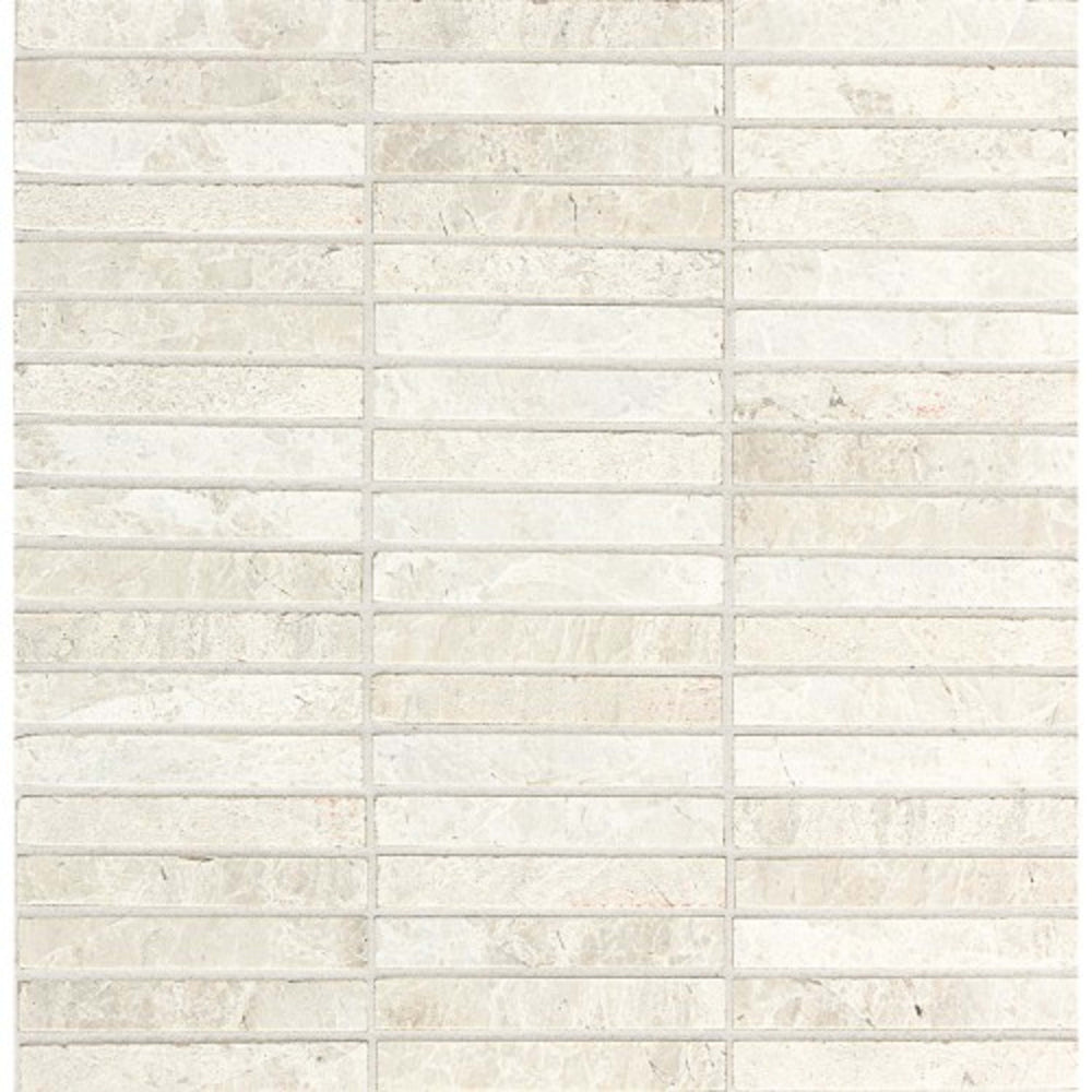 Marble Collection in White Cliffs Straight Joint Natural Stone