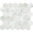Marble Collection in Carrara White Hexagon 18x20 Natural Stone