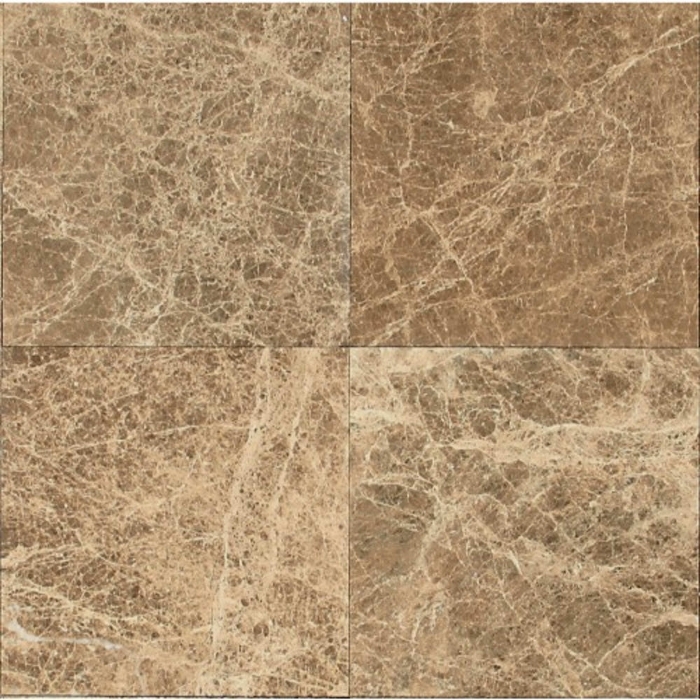 Marble Collection in Emperador Light Classico 4x4 Polished Natural Stone