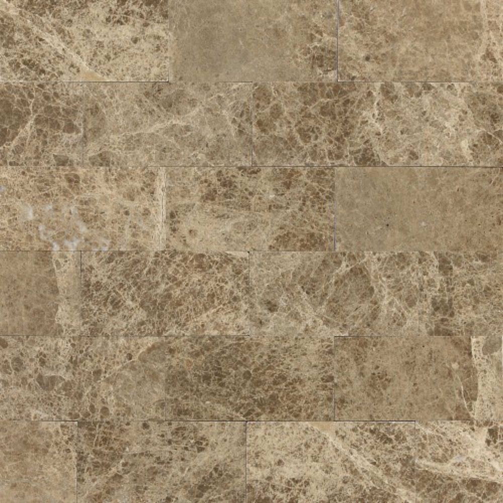 Marble Collection in Emperador Light Classico 3x6 Honed Natural Stone