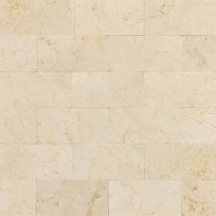 Marble Collection in Crema Marfil Classico 3x6 Polished Natural Stone